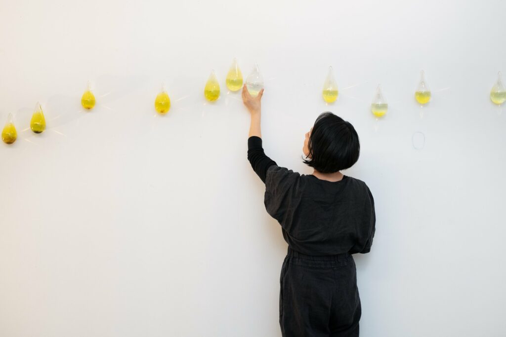 Above: Our mothers, our daughters, our peace: Artwork by Gyun Hur, commissioned by Flux Projects. Photo courtesy of Asian American Advocacy Fund.